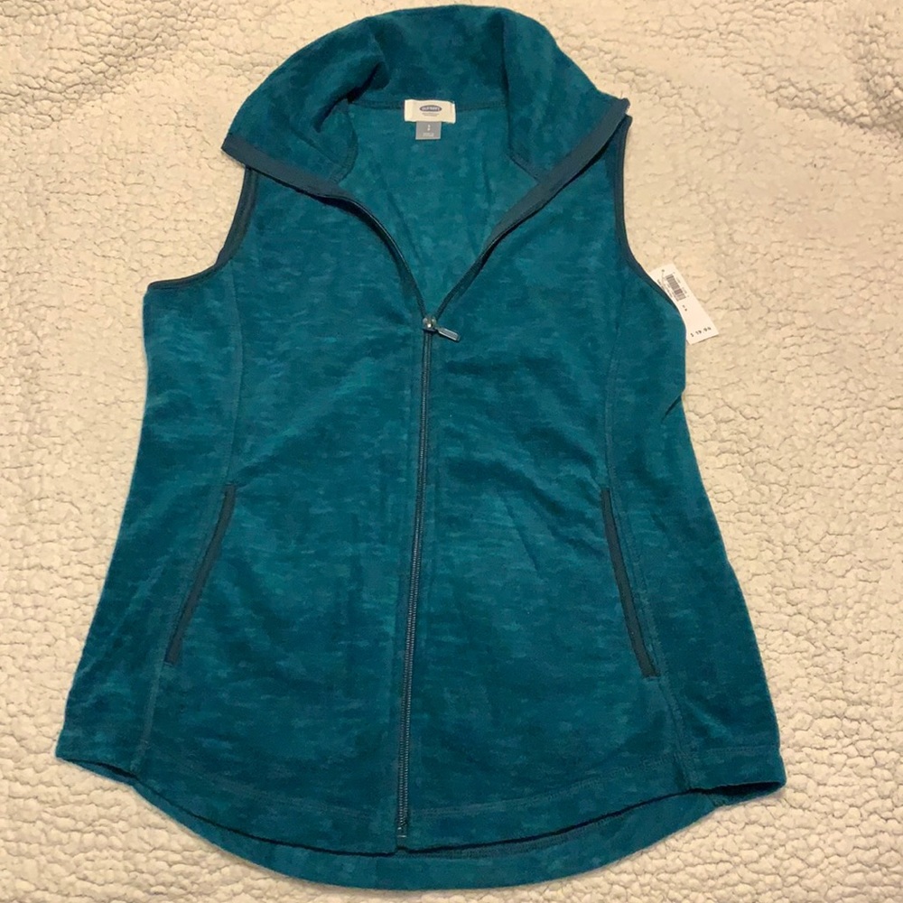 Teal vest